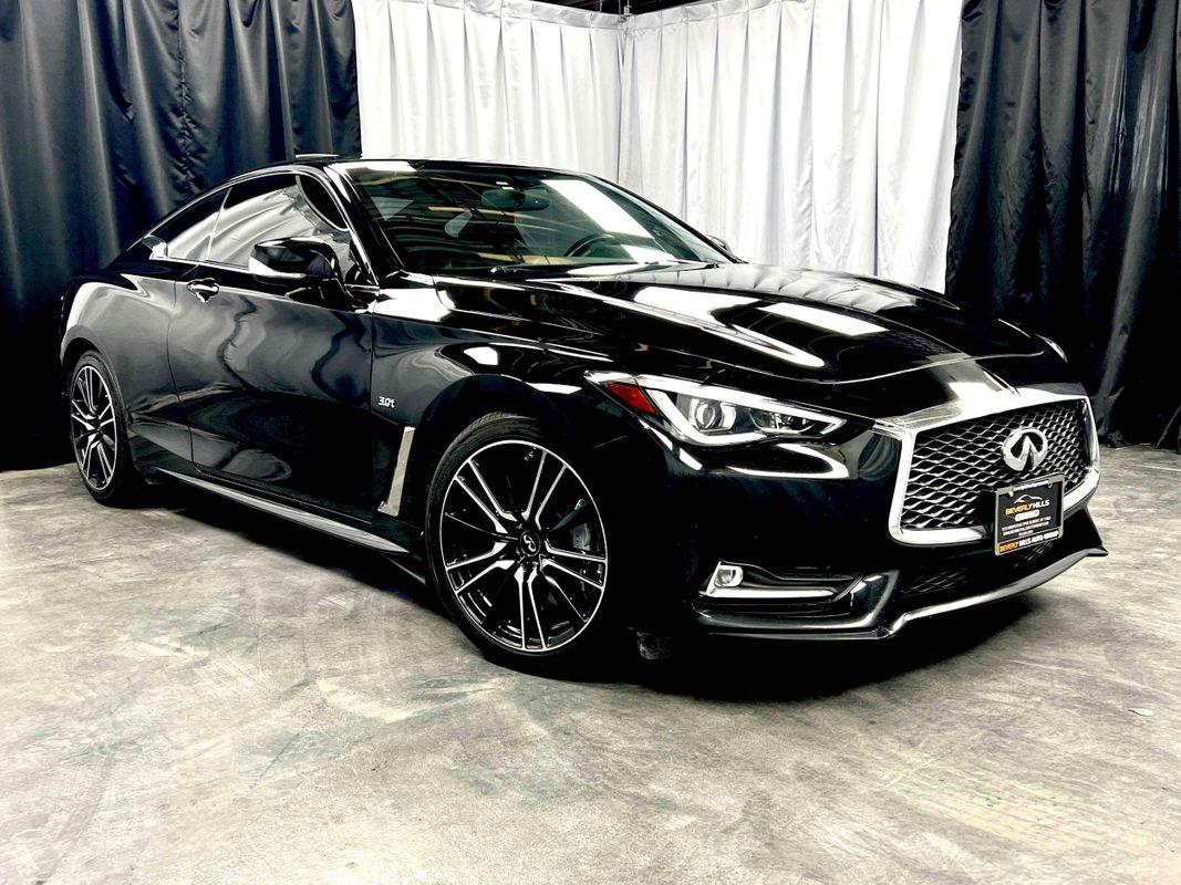 2018 infiniti q60 black s for sale deals